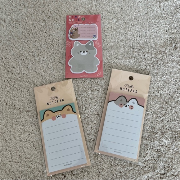 Cute Stationary Notepad Set - Picture 1 of 13